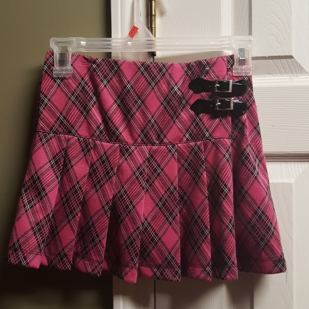 Girls plaid skirt